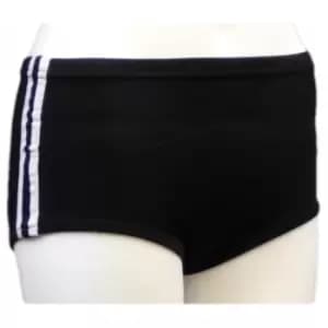Carta Sport Mens Athletic Briefs (26R) (Black/White)