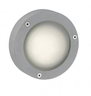 1 Light Outdoor Wall Light Aluminium, Frosted Glass IP44