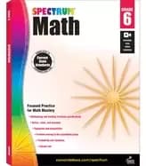spectrum 6th grade math workbook multiplication and division of fractions a