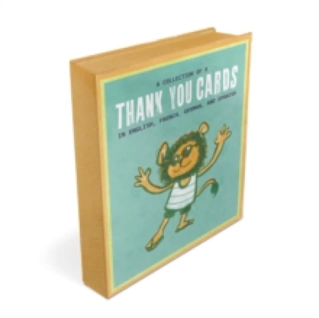 Em & Friends Thank You Around the World, Box of 8 Assorted Postcard book or pack