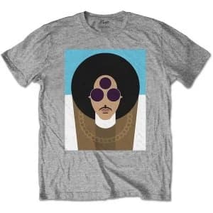 Prince - Art Official Age Mens Large T-Shirt - Grey
