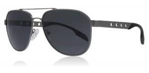 Prada PR51RS Sunglasses Matte Gunmetal 7CQ5Z1 Polariserade 60mm
