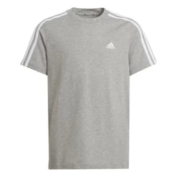 adidas Stripe Essentials T-Shirt Junior - Grey