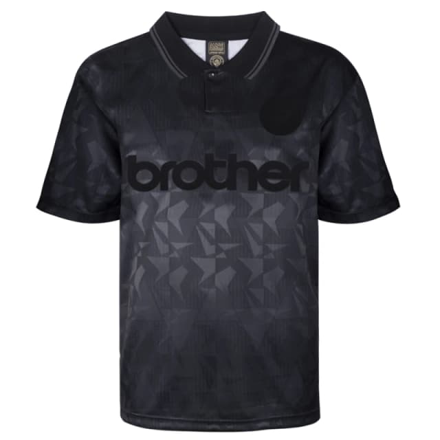 Score Draw Manchester City 1990 Black Out Retro Shirt MANC90HBOUTPYSS-M M Mens Sportswear