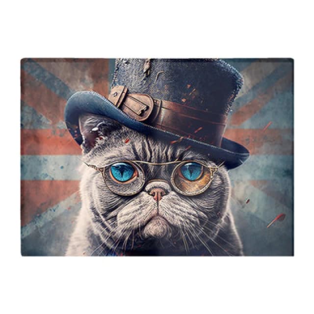 Warren Reed Designer British Shorthair Cat Chopping Board