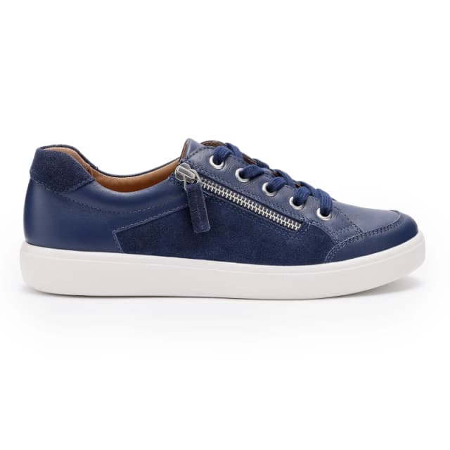 Hotter Womens 'Chase II' Trainers in Navy Size: 4.5 Navy Female 4.5