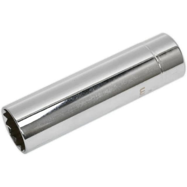 Loops 14mm Thin Walled 12-Point Spark Plug Socket - 3/8" Sq Drive - Magnetic Retainer Multi