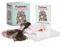 pusheen a cross stitch kit