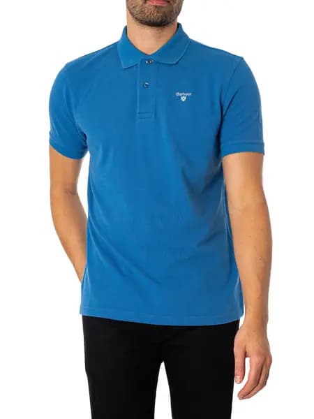 Barbour Sports Logo Polo Shirt Federal S