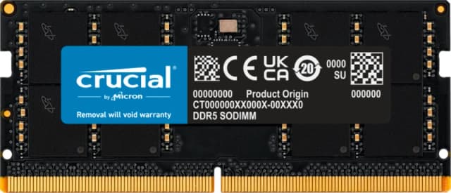 Crucial CT48G56C46S5 memory module 48 GB 1 x 48 GB DDR5 262-pin SO-DIM