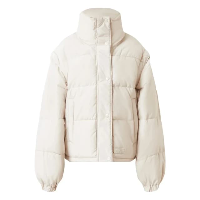 Sixth June Womens Sixth June Removable Sleeves Puffer Beige Female M