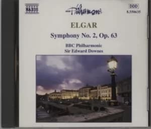 Edward Elgar Symphony No. 2, Op. 63 1994 German CD album 8.550635