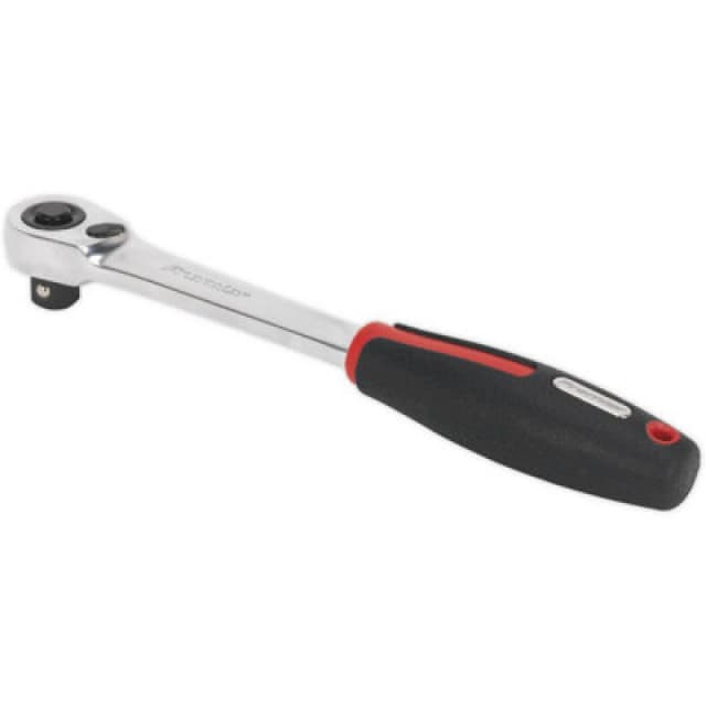 Loops Compact Head Ratchet Wrench - 1/2" Sq Drive - Flip Reverse - 72-Tooth Action Multi