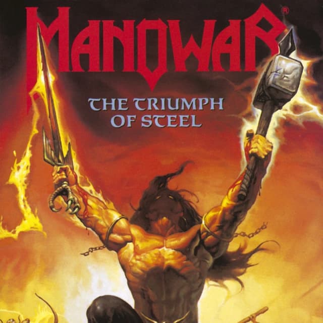 Manowar The triumph of steel LP multicolor Onesize Unisex