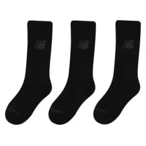 New Balance Socks 3 Pack - Black
