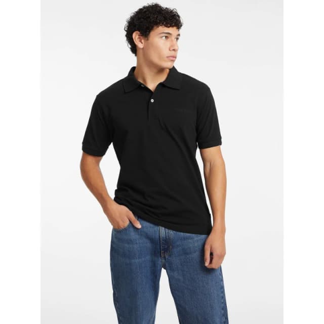 Guess Guess Logo Polo Sn54 Black JBLK male Small