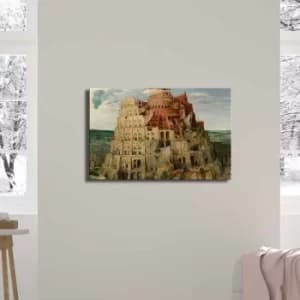 FAMOUSART-09 Multicolor Decorative Canvas Painting