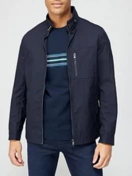 Ted Baker Ure Funnel Neck Jacket - Navy, Size XL, Men