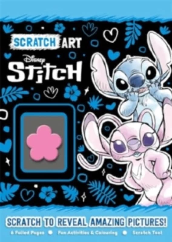 Disney Stitch: Scratch Art Paperback / softback