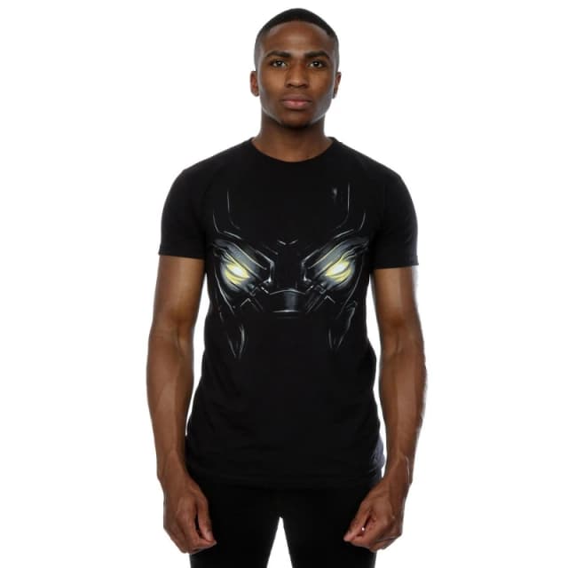 Marvel Marvel Men Black Panther Eyes T-Shirt Size: Small Black S Male 5057068012587