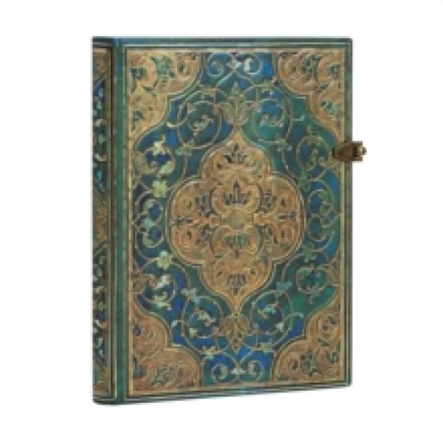 Turquoise Chronicles Midi Lined Hardcover Journal Hardback