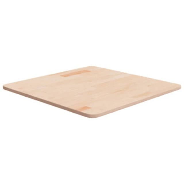 VIDAXL Square Table Top 60x60x1.5cm Untreated Solid Wood Oak Vidaxl 342916