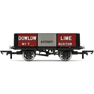 Hornby Dowlow Lime 5 Plank Wagon No 7 Era 2/3 Model Train