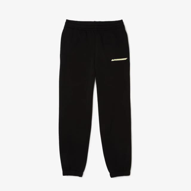 Lacoste Womens Closed Hem Woven Tracksuit Joggers Black female 4 (32)