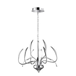 Wofi Hampton 12-LED Pendant Lamp - Chrome