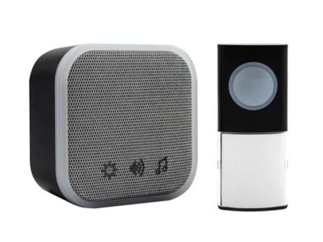 Uni-Com Portable Door Chime - Black UNC68471