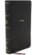 nkjv end of verse reference bible personal size large print leathersoft bla