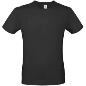 B&C Mens #E150 Tee (4XL) (Black)