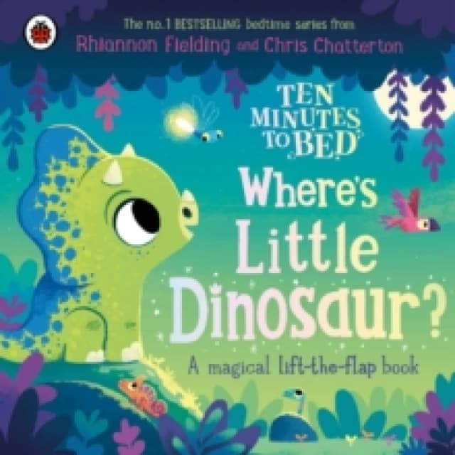 Ten Minutes to Bed: Where's Little Dinosaur? A magical lift-the-flap book Board book