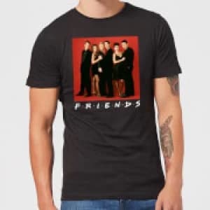 Friends Character Pose Mens T-Shirt - Black