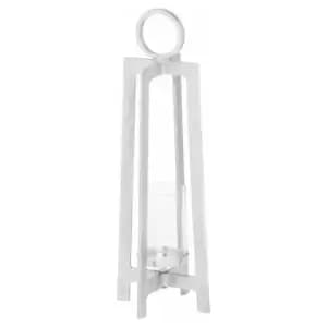 Farrah Collection Silver Lantern