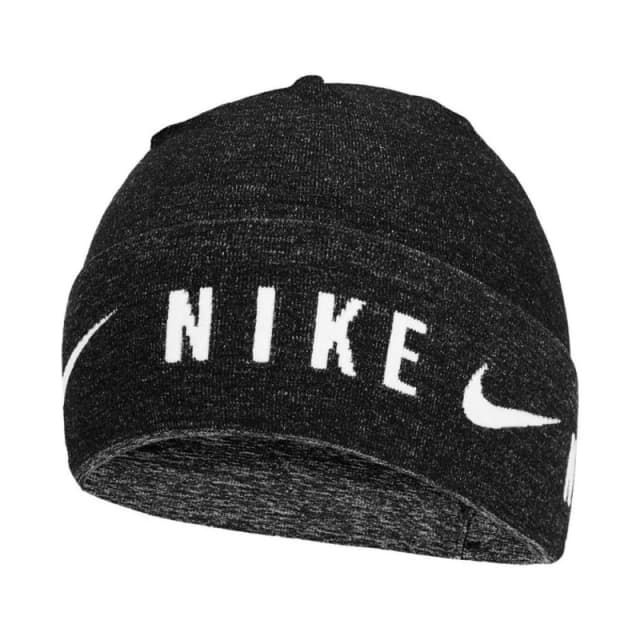 Nike Mens U Knitted Dri-FIT Cuffed Beanie in Black Male One Size
