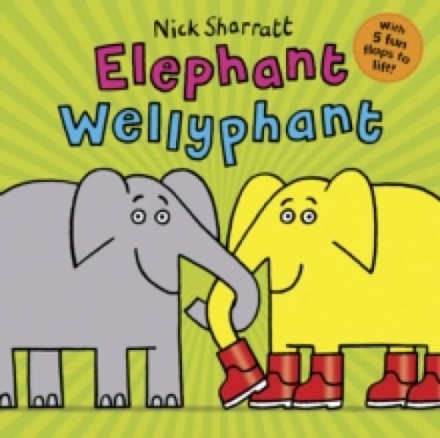 Nick Sharratt Elephant Wellyphant NE PB Book Multi unisex