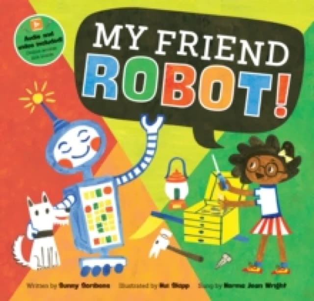 Sunny Scribbens My Friend Robot Book Multi unisex