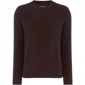 Criminal Roscoe Cotton Texture Knit - Burgundy