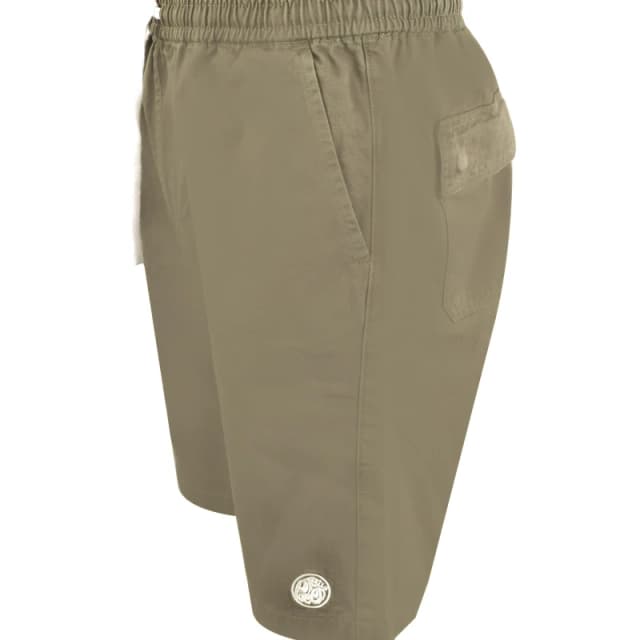 Pretty Green Mens Casual Woven Tracksuit Shorts Khaki male Small