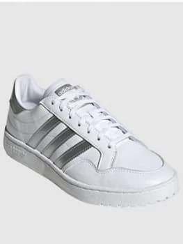 Adidas Originals Team Court - White/Silver