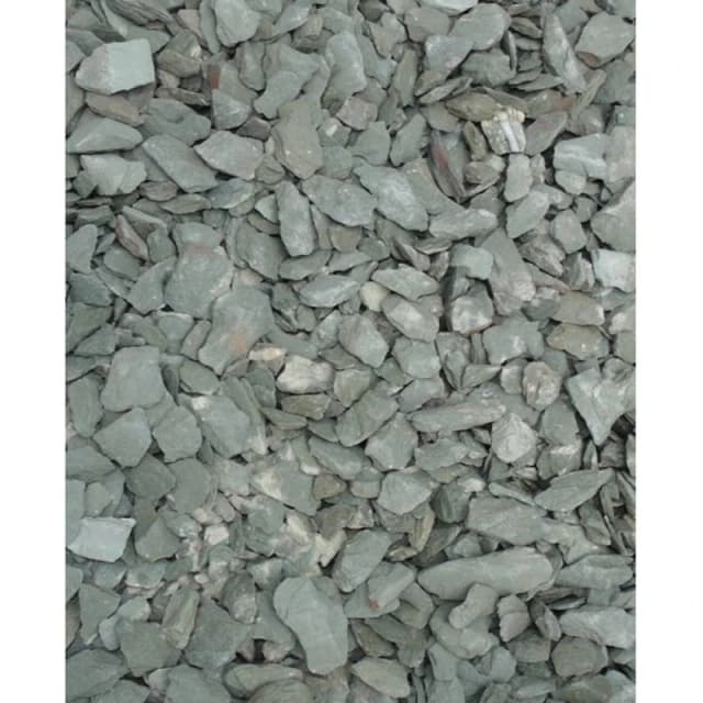 Buttercup Farm Green Slate 20mm - Decorative Stone - Aggregate Bulk Bag - 850 kilos Green Unisex