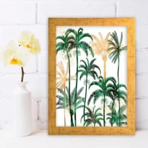 AC779788801 Multicolor Decorative Framed MDF Painting