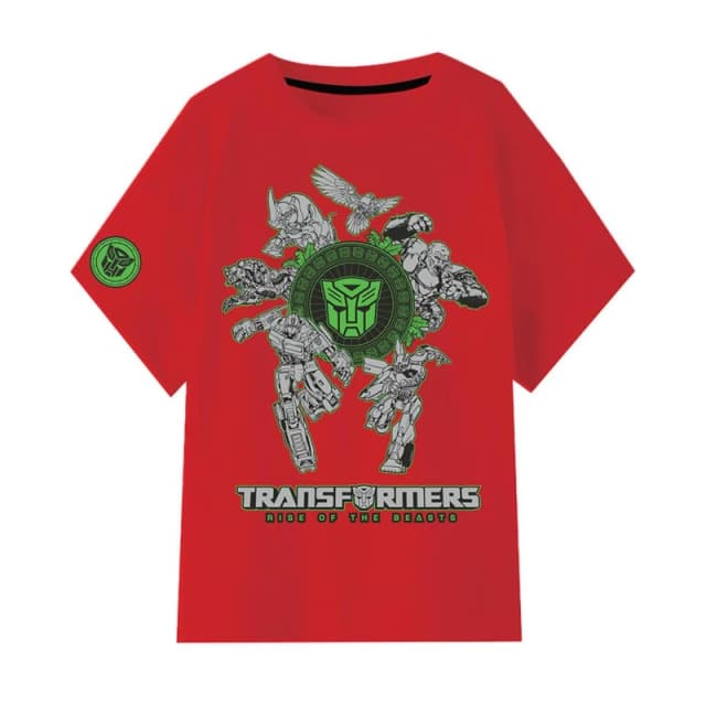 Transformers Transformers T-Shirt Red 8-9 Years - Black 7 - 8 Years