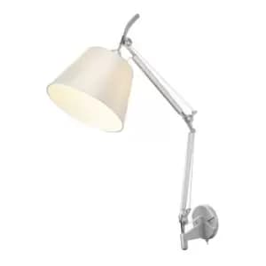 Wall lamp Karis Silver 1 bulb 50cm