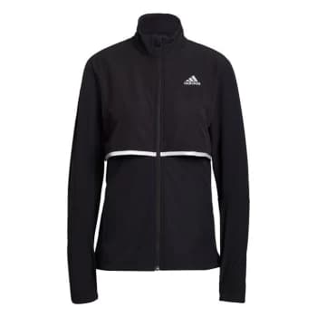 adidas Own The Run Soft Shell Jacket Womens - Black