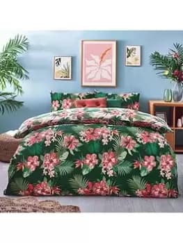 Furn Hibiscus Duvet Cover Set