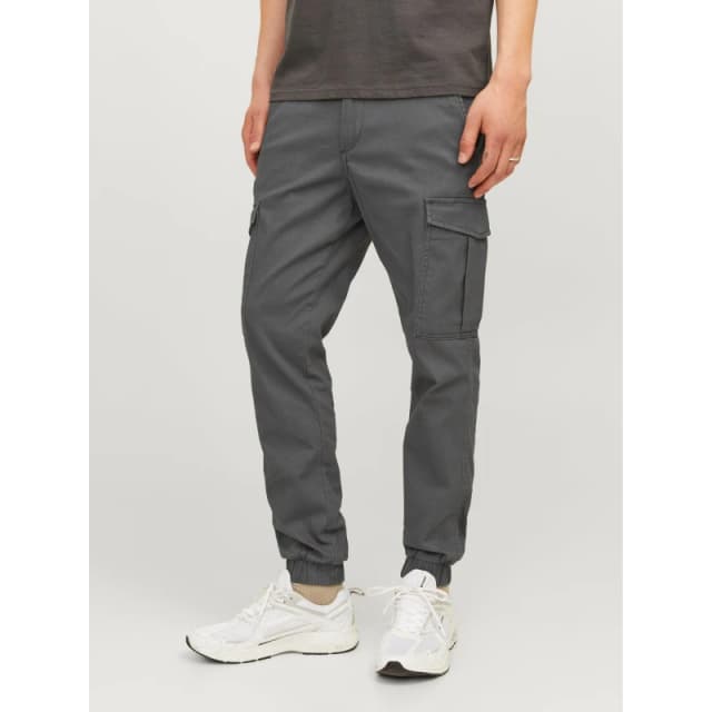 Jack and Jones Tapered Cargo Trousers - Grey Grey 8