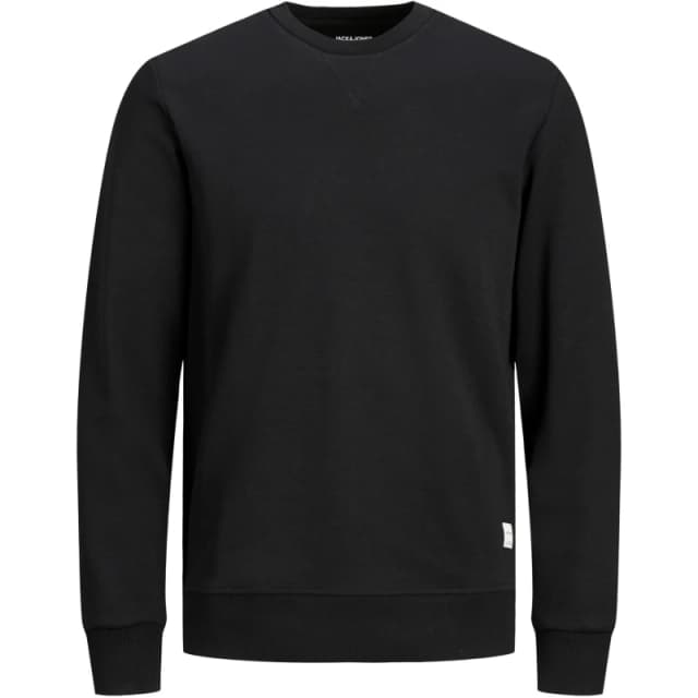 Jack and Jones Basic Crew Sweatshirt Black male L