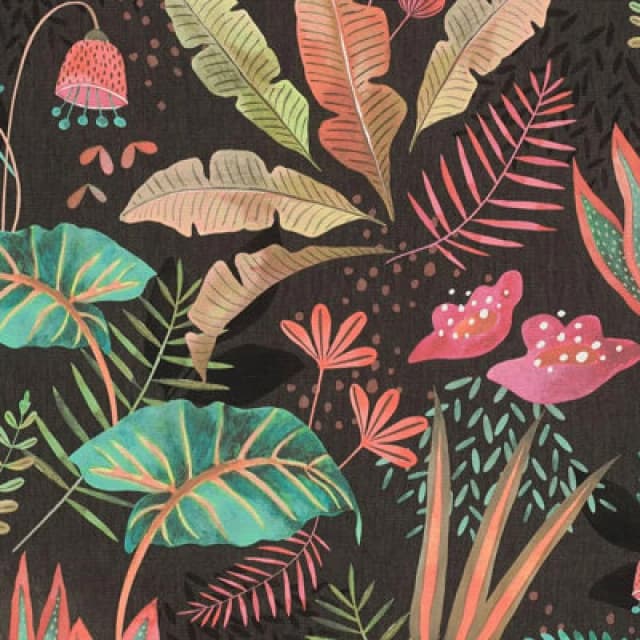 Galerie Flourish Floral Multi-coloured Wallpaper FL61121, Multi FL61121